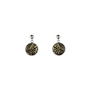 Dangle Circle Earrings