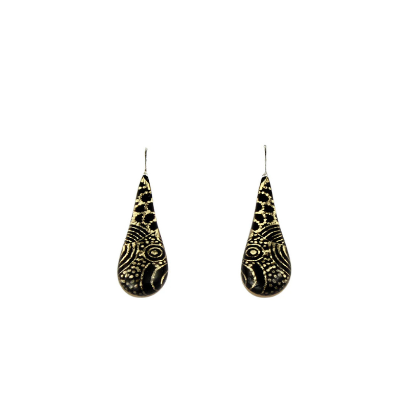 Tear Drop Earrings L