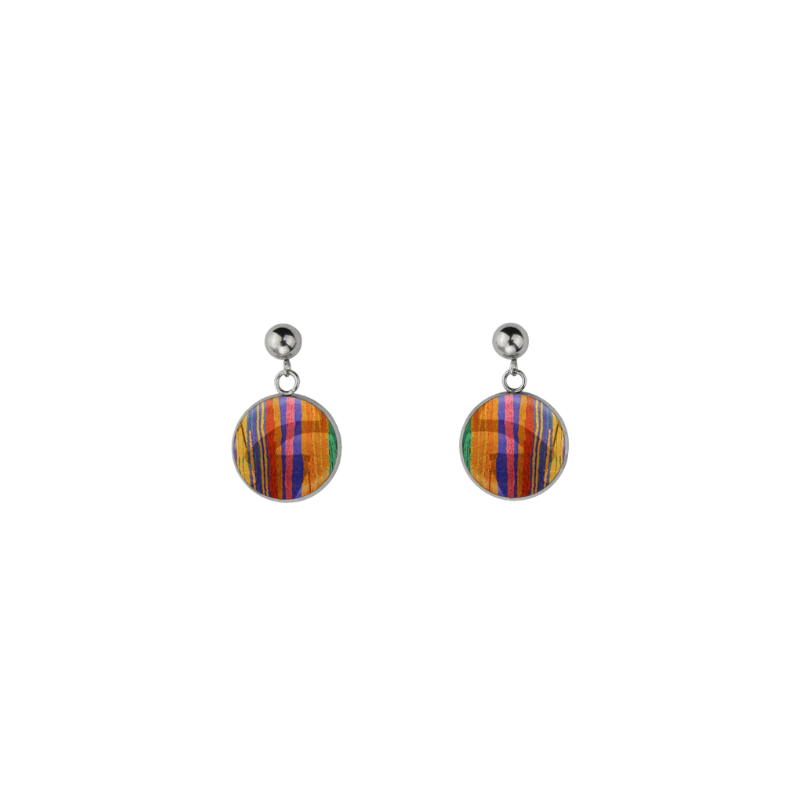 Dangle Circle Earrings