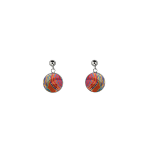 Dangle Circle Earrings