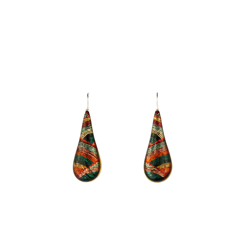 Tear Drop Earrings L