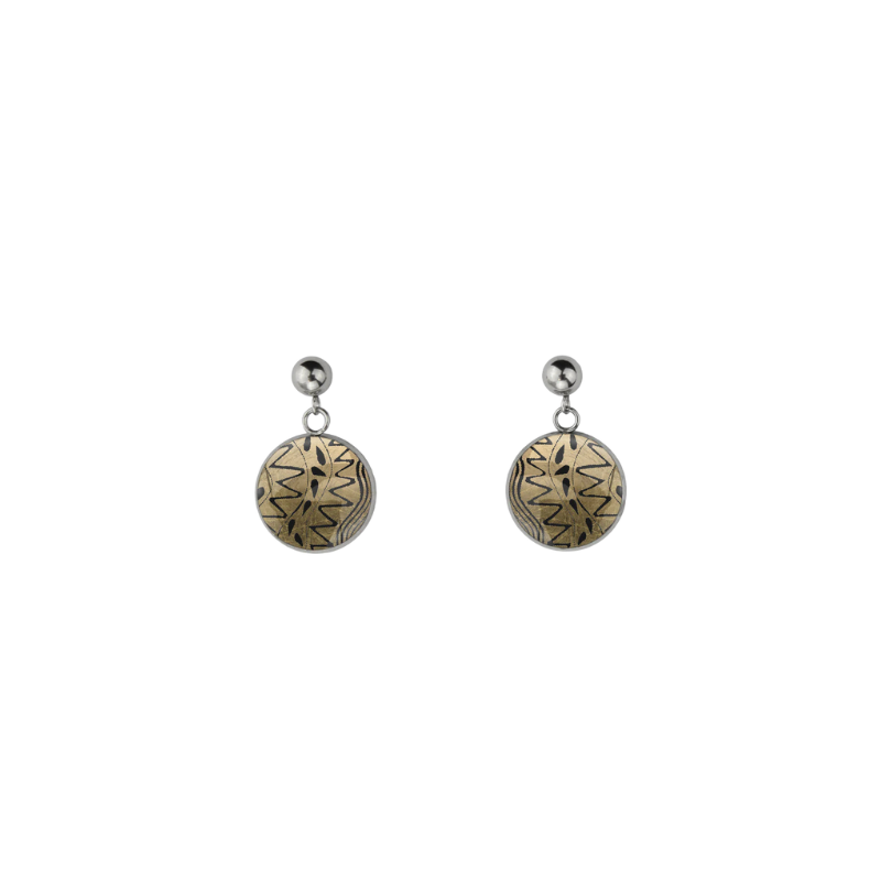 Dangle Circle Earrings