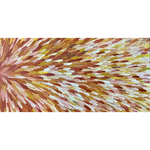 Raymond Walters Penangke, "Emu Feathers", Acrylic on Linen, 120x60cm, NG7422