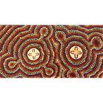 Katrina Giles Napaltjarri, "Tjalili", Acrylic on Linen, 61x30cm, NG7543