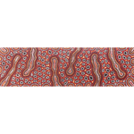 Michelle Butler Nakamarra, “Seven Sisters, Minyma Inmaku”, Acrylic on Canvas, 152x46cm, NG7472