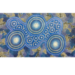 Davinder Hart, "Mother Earth, Father Biami, Ancestors", Acrylic on Canvas, 150x90cm, NG7580