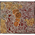 Tjawina Porter Nampitjinpa, “Untitled”, Acrylic on Linen, 70x65cm, NG7444