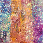 Evelyn Pultara, "Bush Yam", Acrylic on Linen, 120x120cm, NG7618