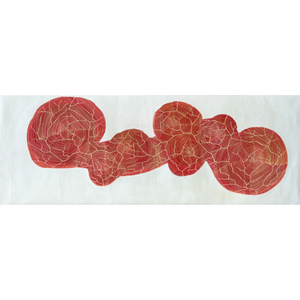 Sarrita King, "Ngurra", Acrylic on Linen, 95x35cm, NG7603