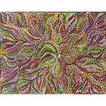 Rosemary Petyarre (Pitjara), "Bush Yam, Medicine Leaf”, Acrylic on Canvas, 122x91cm, NG7612