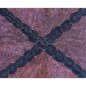 Noranda Kamara Loy, "Bush Turkey Dreaming", Acrylic on Canvas, 70x56cm, NG7649