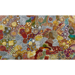 Janet Golder Kngwarreye, “My Country”, Acrylic on Canvas, 198x121cm, NG7666