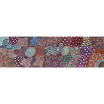 Naomi Pula Price, "Bush Yam, My Mother's Country", Acrylic on Canvas, 152x46cm, NG7680
