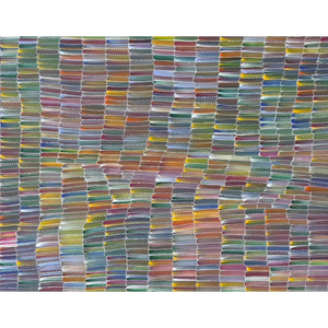Jeannie Pula Mills, “Bush Potato”, Acrylic on Canvas, 122x91cm, NG7674