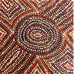 Michelle Butler Nakamarra, “Seven Sisters, Minyma Inmaku”, Acrylic on Canvas, 30x30cm, NG7751