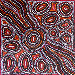 Michelle Butler Nakamarra, “Seven Sisters, Minyma Inmaku”, Acrylic on Canvas, 45x45cm, NG7750