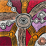 Clarise Tunkin, "Minma Marlilu Tjukurrpa", Acrylic on Canvas, 30x30cm , NG7716