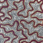Kelly Nungarrayi Tex, "Water", Acrylic on Canvas, 30x30cm, NG7718