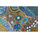 Janet Golder Kngwarreye, “My Country”, Acrylic on Canvas, 45x30cm, NG7730