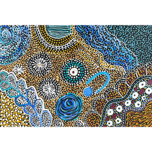 Janet Golder Kngwarreye, “My Country”, Acrylic on Canvas, 45x30cm, NG7730