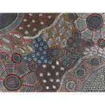 Naomi Pula Price, "Bush Yam, My Mother's Country", Acrylic on Canvas, 61x45cm, NG7711