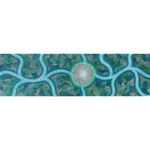 Davinder Hart, "Power of Mother Earth", Acrylic on Canvas, 150x45cm, NG7775