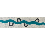 Yondee Shane Hansen, "Derribal Yerrigan", Acrylic on Canvas, 120x30cm, NG7774