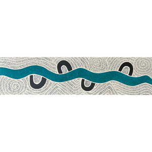 Yondee Shane Hansen, "Derribal Yerrigan", Acrylic on Canvas, 120x30cm, NG7774