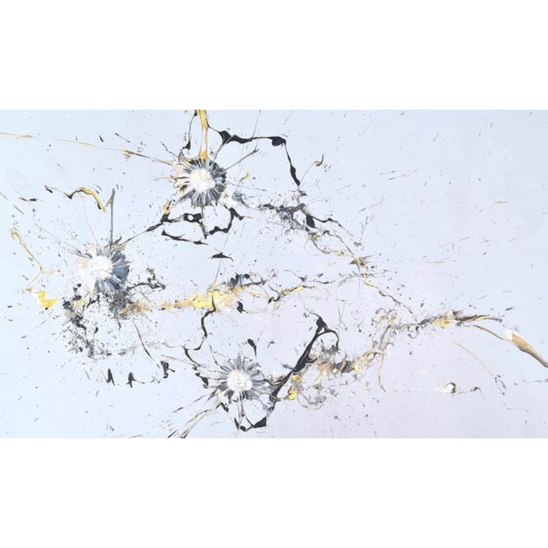 Rowdy Warren, "Wildflowers", Acrylic on Linen, 150x90cm, NG7803