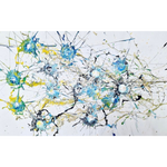 Rowdy Warren, "Wildflowers", Acrylic on Linen, 150x90cm, NG7804