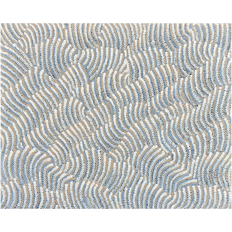 Maureen Hudson Nampitjinpa, "Tali Tali (Sand Dunes) - My Country", Acrylic on Canvas, 71x56cm, NG7817
