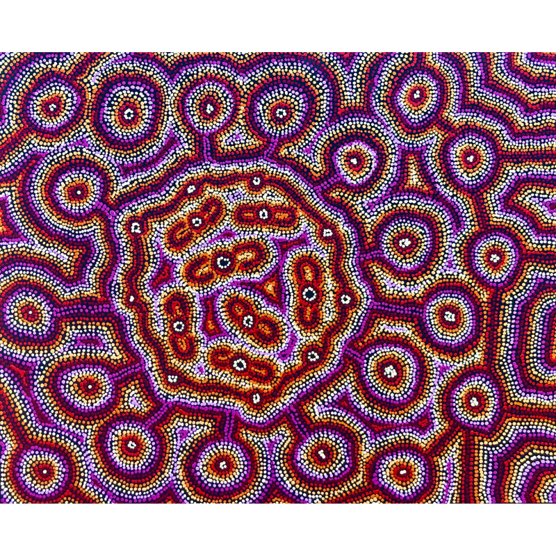 Katrina Giles Napaltjarri, "Tjalili", Acrylic on Canvas, 91x76cm, NG7812