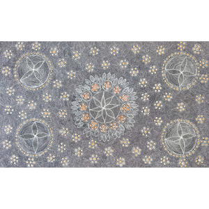 Dulcie-Anne Frank Nangala, "Bush Onion Dreaming", Acrylic on Canvas, 150x90cm, NG7831