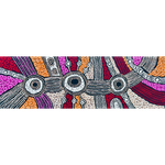 Clarise Tunkin, "Minma Marlilu Tjukurrpa", Acrylic on Canvas, 110x36cm, NG7828
