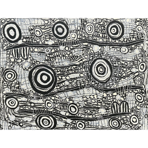 Charmaine Pwerle, "Awelye", Acrylic on Linen, 120x90cm, NG7843