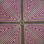 Ingrid Napangardi Williams, “Ngalyipi Jukurrpa (Snake Vine Dreaming) - Purturlu”, Acrylic on Linen, 30x30cm, NG7870