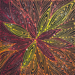 Reanne Nampijinpa Brown, “Pamapardu Jukurrpa (Flying Ant Dreaming) - Warntungurru”, Acrylic on Linen, 30x30cm, NG7869
