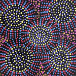 Tina Napangardi Martin, “Jintiparnta Jukurrpa (Desert Truffle Dreaming) - Mina Mina”, Acrylic on Linen, 30x30cm, NG7882