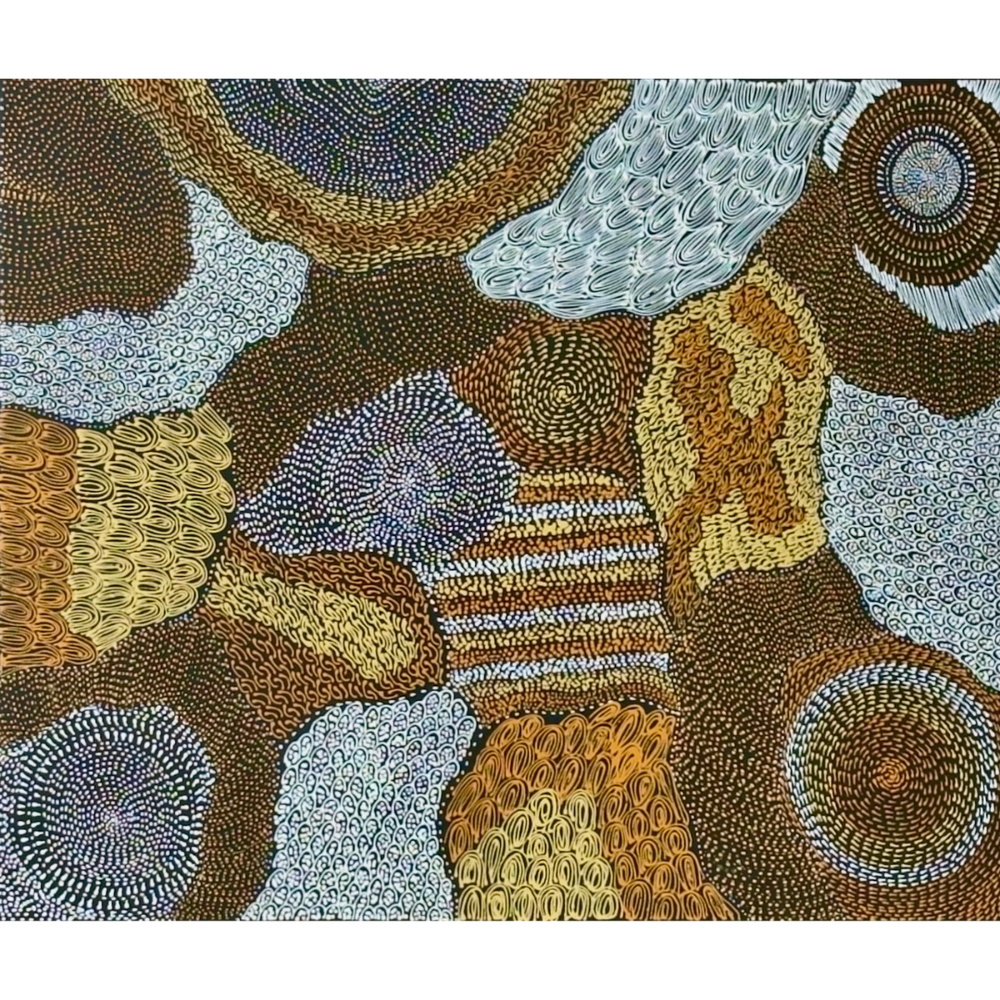 Freda Price Pitjara (Petyarre), “My Country”, Acrylic on Canvas, 91x76cm, NG7891