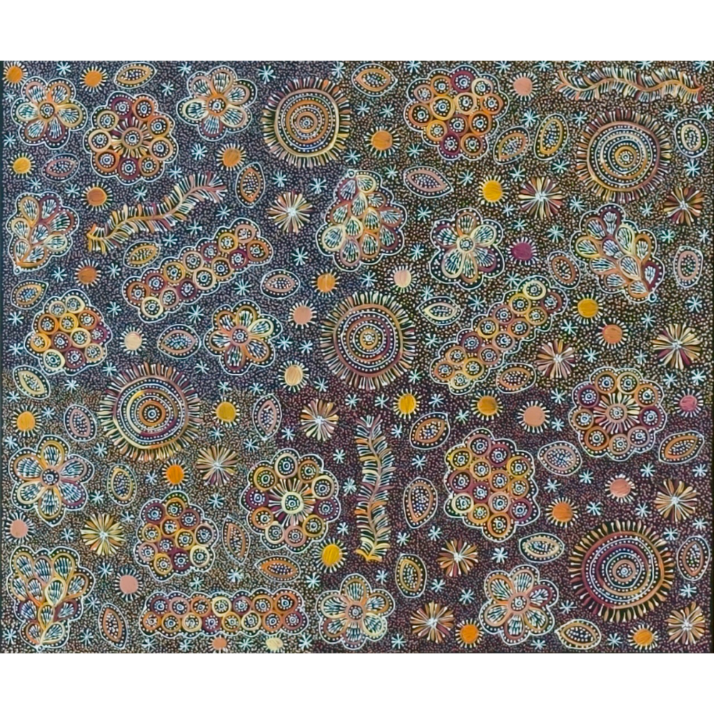 Belinda Golder Kngwarreye, “My Country”, Acrylic on Canvas, 91x76cm, NG7887