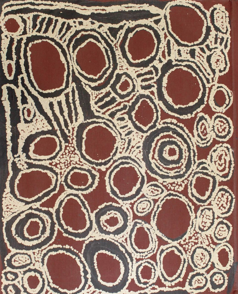 Nyurapayia Nampitjinpa (aka Mrs Bennett), "Untitled", Acrylic on Linen, 71x56cm, NG2996