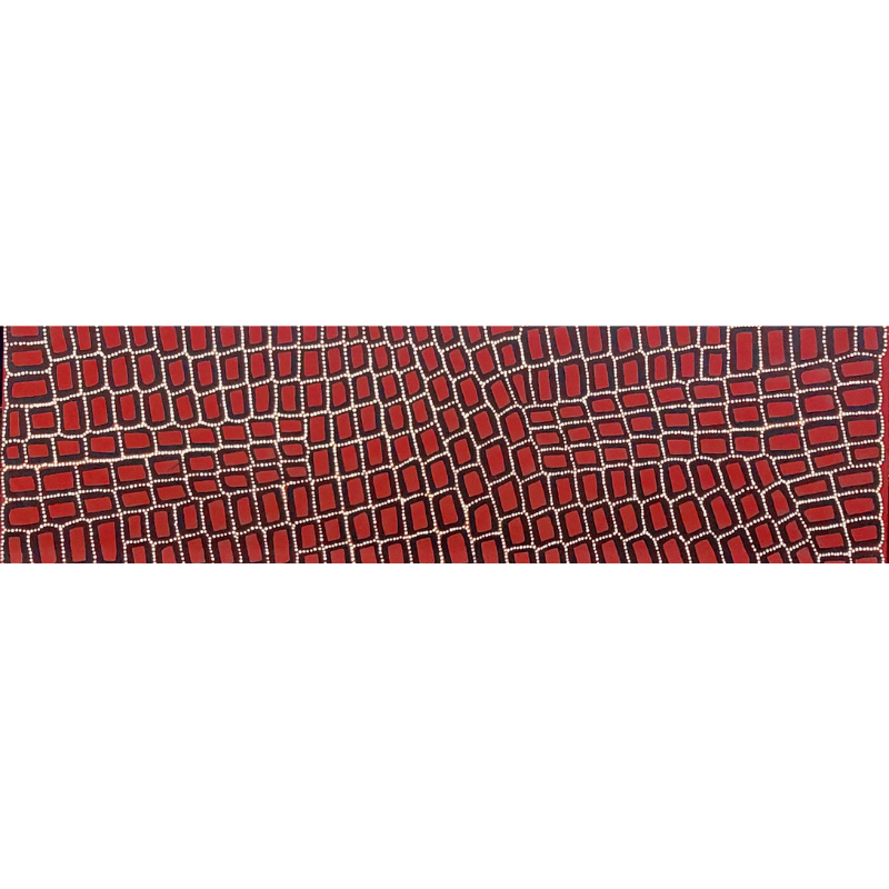 Walala Tjapaltjarri, "Tingari", Acrylic on Linen, 152x46cm, NG6008