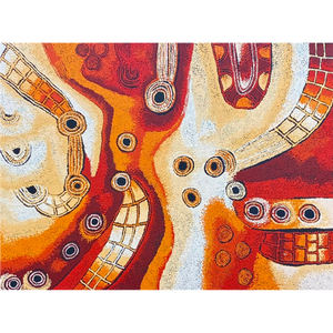 Teresa Baker, "Minma Marlilu Tjukurrpa", Acrylic on Linen, 122x91cm, NG6531