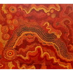 Tjungkara Ken, "Kungkarangkalpa Tjukurpa - Seven Sisters Dreaming", Acrylic on Linen, 151x137cm, NG6482