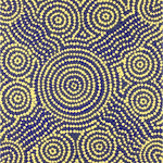 Lizzie Nungarrayi Spencer, "Ngapa Jukurrpa (Water Dreaming) - Pirlinyarnu”, Acrylic on Linen, 30x30cm, NG6888