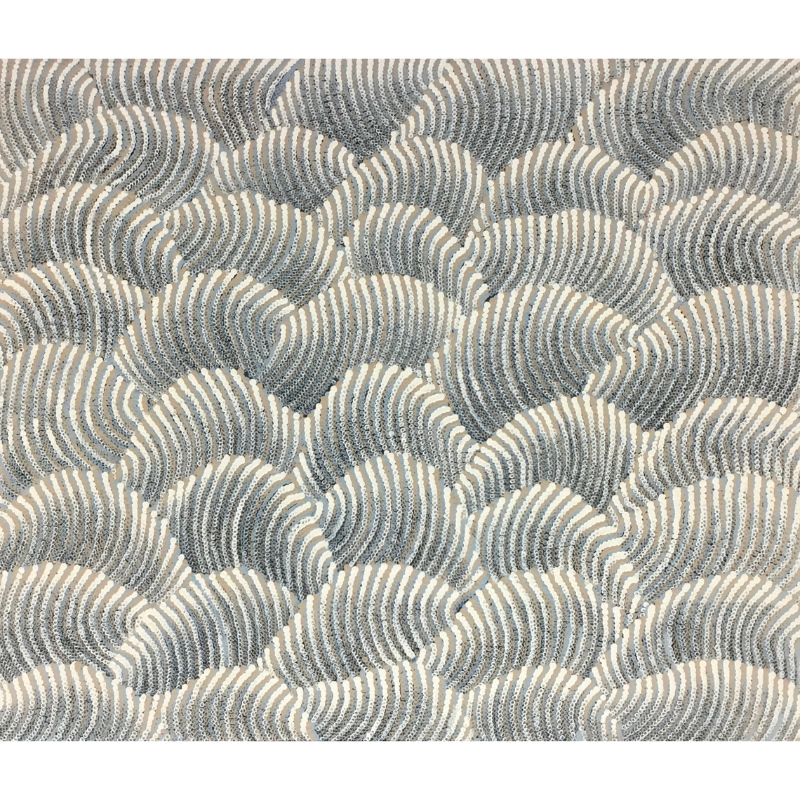Maureen Hudson Nampitjinpa, "Tali Tali (Sand Dunes) - My Country", Acrylic on Canvas, 91x76cm, NG6291