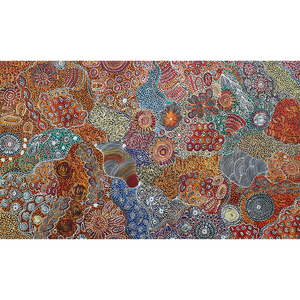 Janet Golder Kngwarreye, “My Country”, Acrylic on Canvas, 152x91cm, NG7037