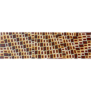 
                
                    Load image into Gallery viewer, Walala Tjapaltjarri, &amp;quot;Tingari&amp;quot;, Acrylic on Linen, 152x46cm, NG6930
                
            