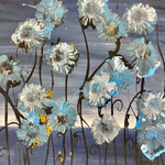 Rowdy Warren, "Wildflowers", Acrylic on Linen, 30x30cm, NG7054