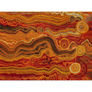 Tjungkara Ken, "Kungkarangkalpa Tjukurpa - Seven Sisters Dreaming", Acrylic on Linen, 244x182cm, NG7200